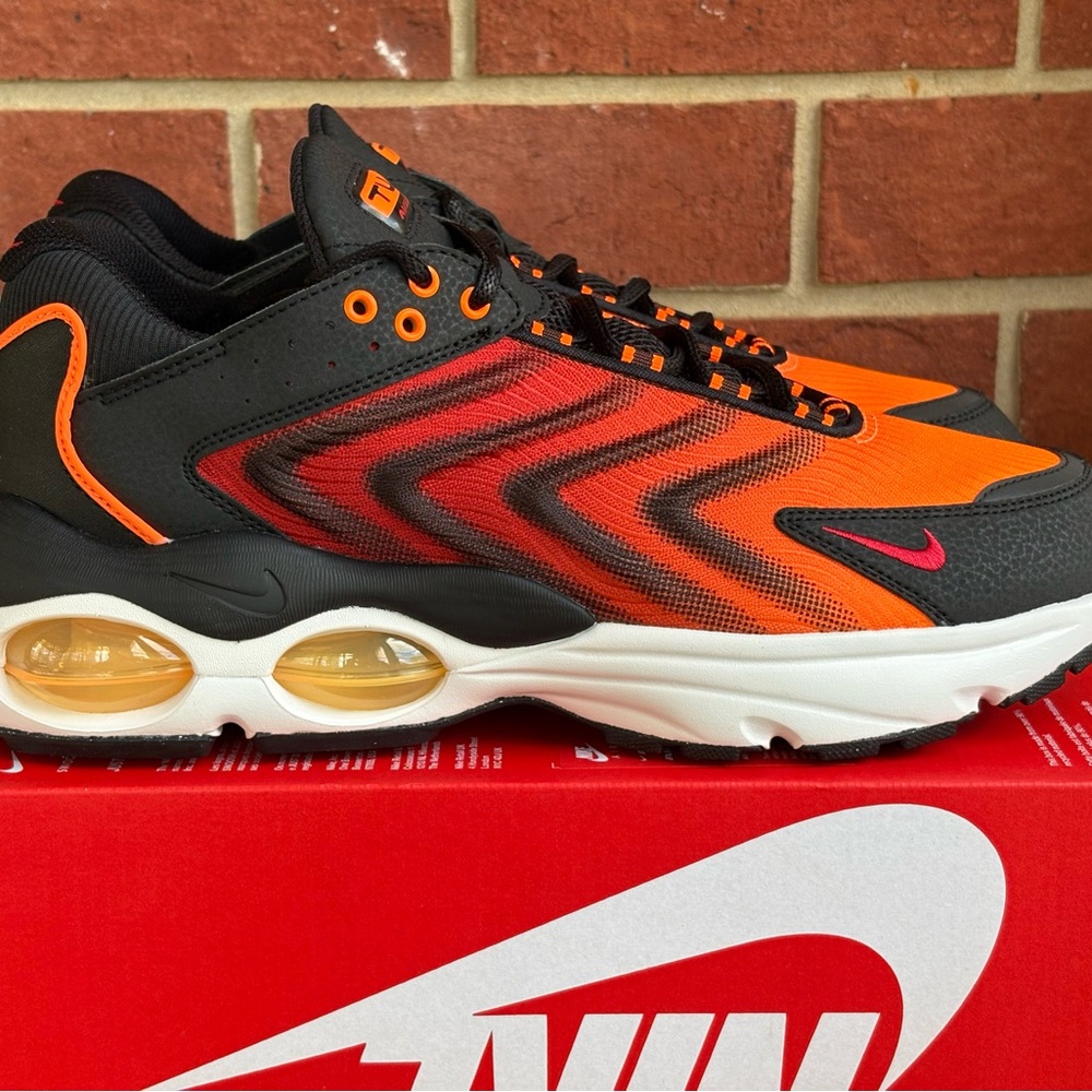 New Nike Air Max TW SE Total Orange Red Black Mens Sneakers Retro Athletic Shoes